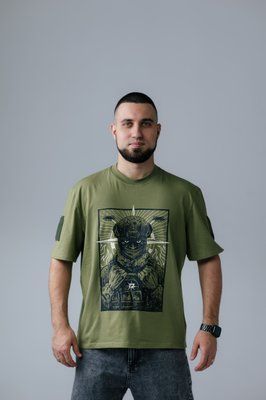 Футболка База Unisex "Солдат" Хакі FS фото