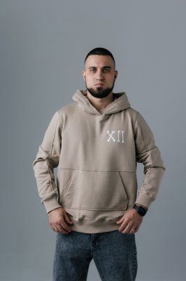 Худі весна/осінь&nbsp;Unisex "Каре" Пісок HVOKP фото