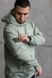 Худі тепле&nbsp;Unisex "Каре" Оливка HTK фото 2
