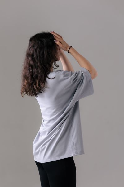 Футболка&nbsp;Оверсайз Unisex "Друг Оушенів" Сіра FODO фото